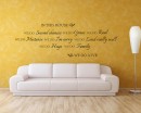In This House Quotes Wall Decal Family Vinyl Art Stickers